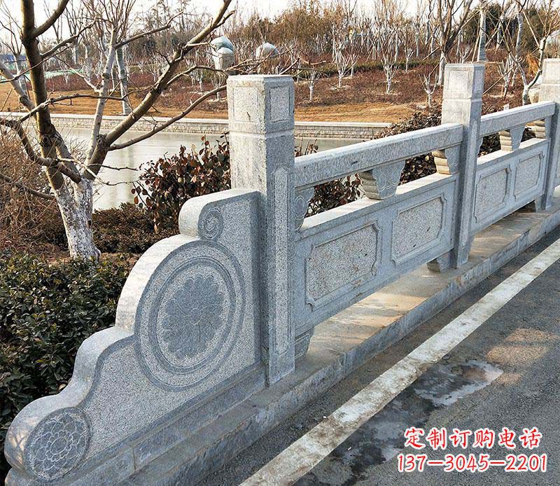 岳阳园林仿古石栏板景观石雕_1