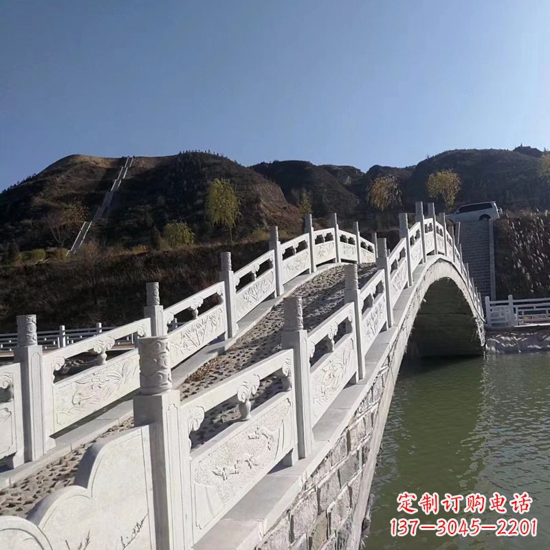岳阳园林景点石雕桥栏板