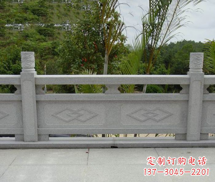 岳阳园林景观大理石栏板雕塑 (3)