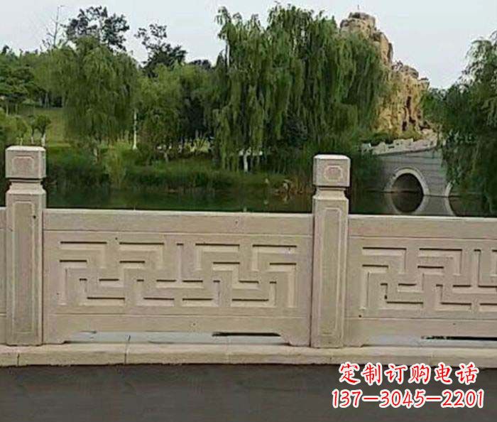 岳阳园林景观大理石栏板石雕 (4)
