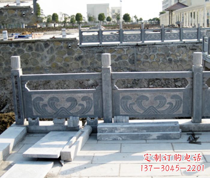 岳阳园林景观大理石栏板石雕 (11)