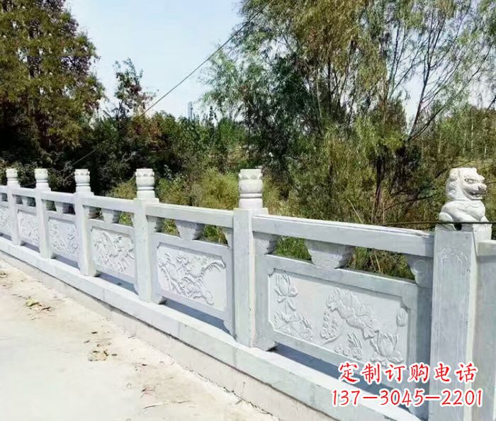 岳阳园林景观大理石栏板石雕_1