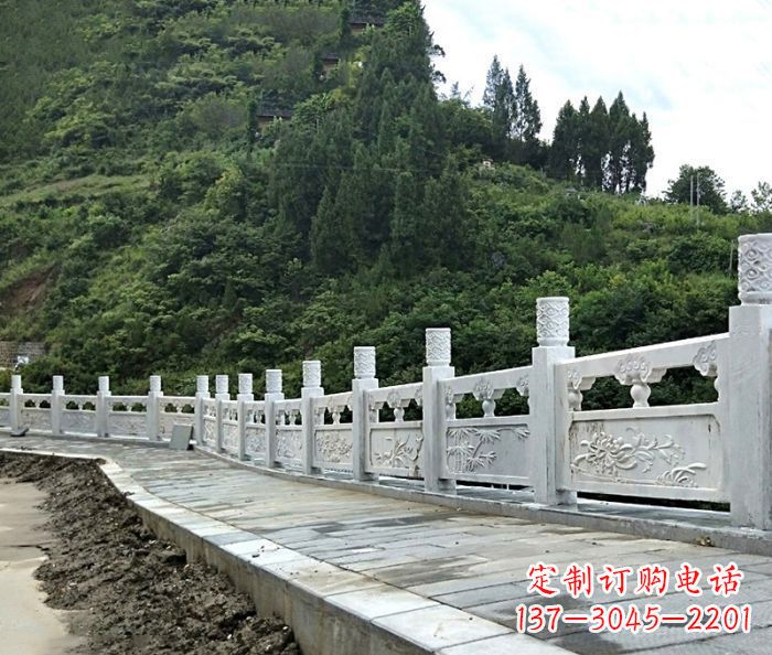 岳阳园林景观大理石栏板石雕_2
