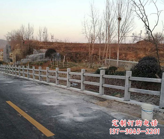 岳阳园林景观大理石栏杆石雕 (2)