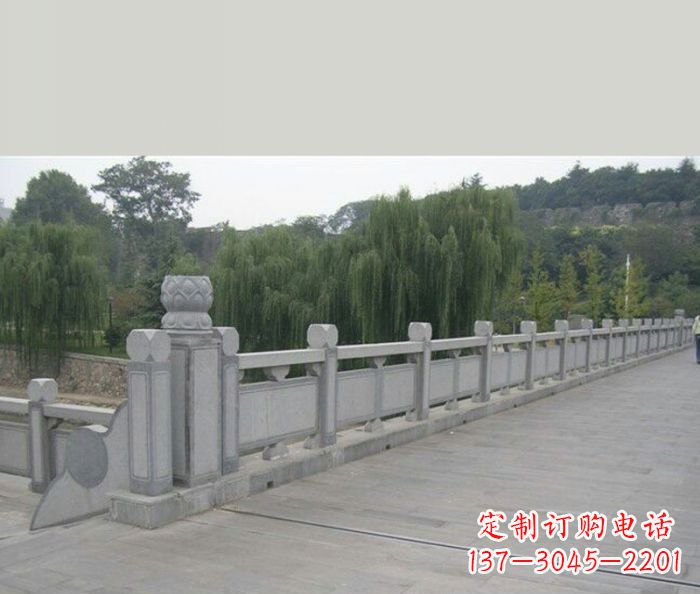 岳阳园林景观大理石栏杆石雕 (4)