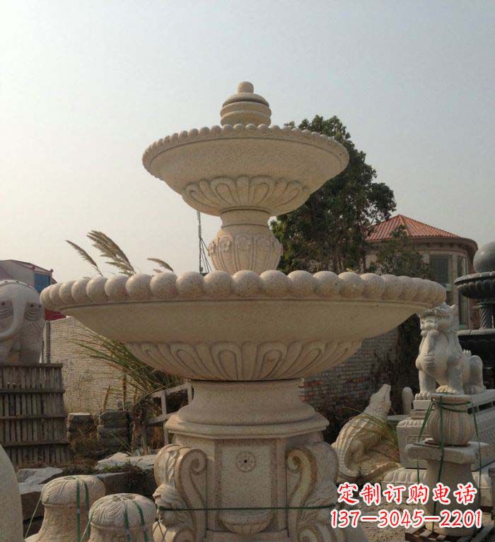 岳阳园林景观大型喷泉石雕