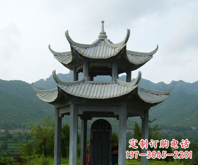 岳阳园林景观仿古凉亭石雕