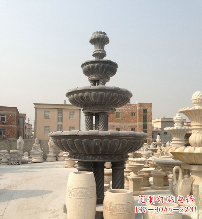 岳阳园林景观仿古喷泉石雕