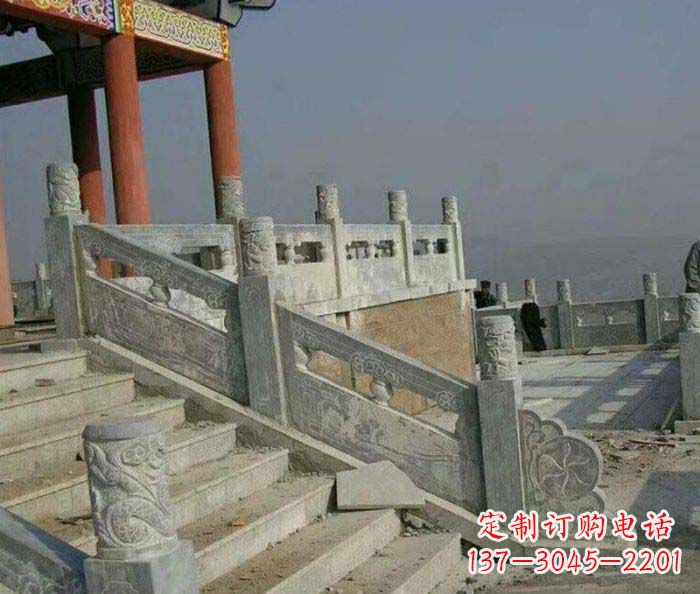 岳阳园林景观仿古石雕栏板