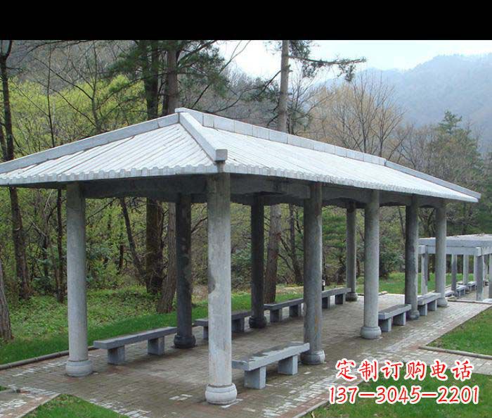 岳阳园林景观仿古石雕长廊